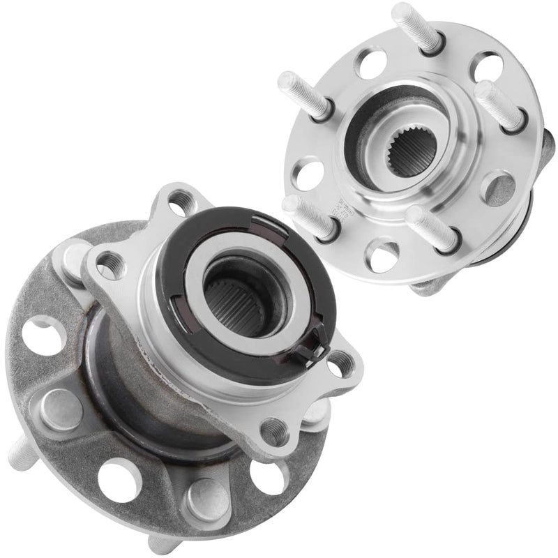 QJZ [2-Pack] 512333 - Rear Wheel Hub Bearing Assembly Compatible with [4WD/AWD ONLY] 2007-2017 Jeep Patriot, 2007-2017 Jeep Compass, 2007-2008 Dodge Caliber - Image 1